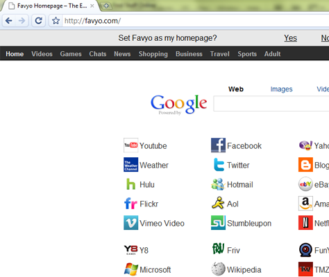 Chrome browser window